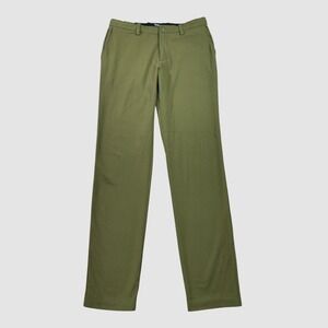 Quince Ultra-Stretch 24/7 Smart Chinos Mens 32x34 Olive Green Athletic Tapered